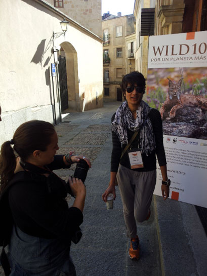 Creative conservationist Asher Jay shares her passion for wildlife protection and art at the WILD10 conference in Salamanca, Spain. Creative conservationist Asher Jay shares her passion for wildlife protection and art at the WILD10 conference in Salamanca, Spain.