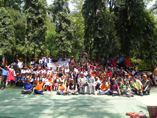 Over 15 schools from across Nagpur took part in this competition that raised awareness about bird species in the city.