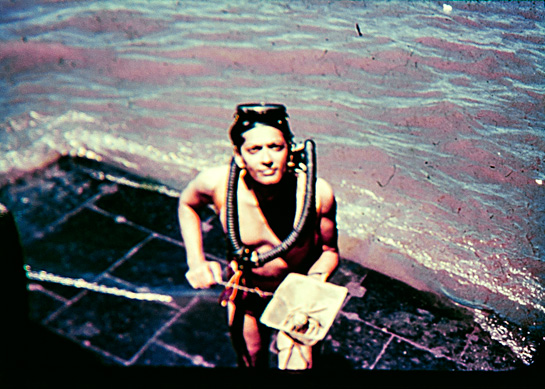 File photo of Dr. Chhapgar with fish catch.