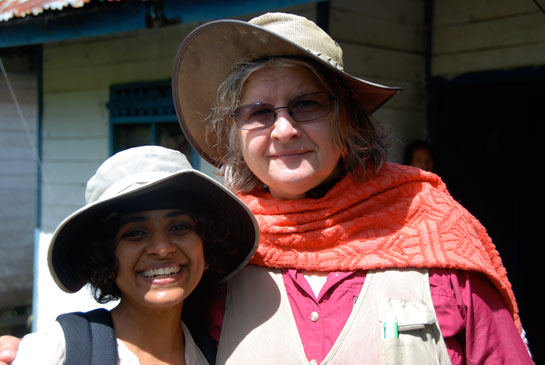 With Dr. Birut&Atilde;&copy; Mary Galdikas
