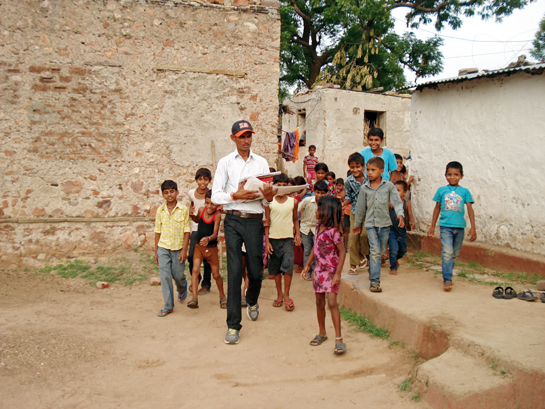 Govardhan Meena's incredible work speaks for itself and has resulted in more tiger-tolerant villagers, inspired children and defused conflicts in and around the Ranthambhore Tiger Reserve. He works at the grassroot level in the largely-ignored periphery of the park with both Forest Department staff and communities.