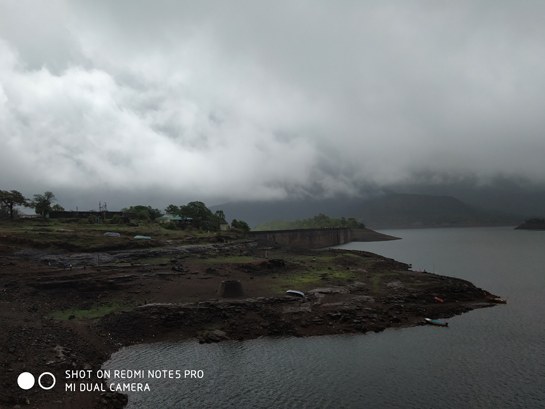 A cloudy morning at Bhandardara.
