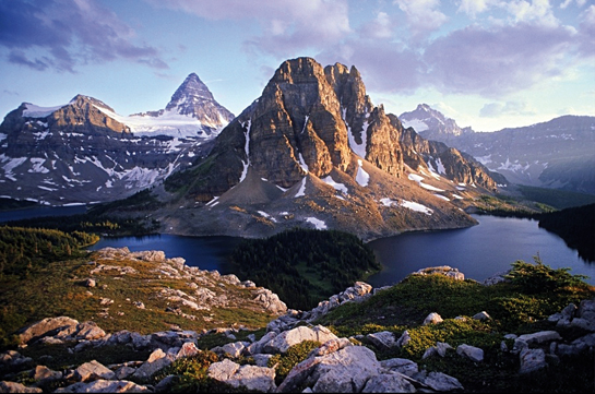 After a long career in law, Harvey turned to his love of conservation and photography. Captured here by Harvey is Canada's Mount Assiniboine, located on the British Columbia/Alberta border.