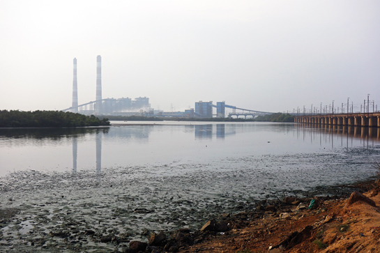 Port infrastucture, roads, rail lines and power plants over the Ennore creek have devastated the local fishing economy, aggravated flooding and harmed agriculture in the region.