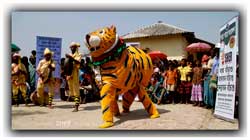Orissa Tiger Dancers
