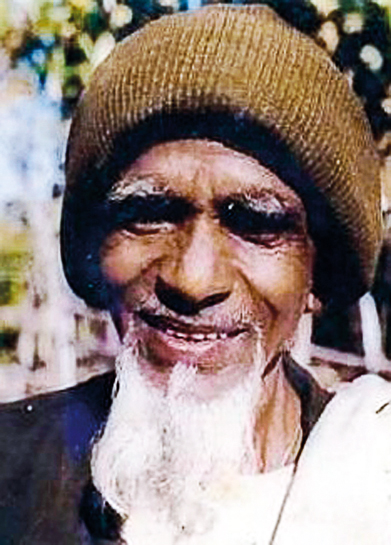 The ever-smiling late Umar miyan, is fondly referred to as the &acirc;father of Palamau's trackers' on account of his vast experience, length ofservice and legendary tracking skills.