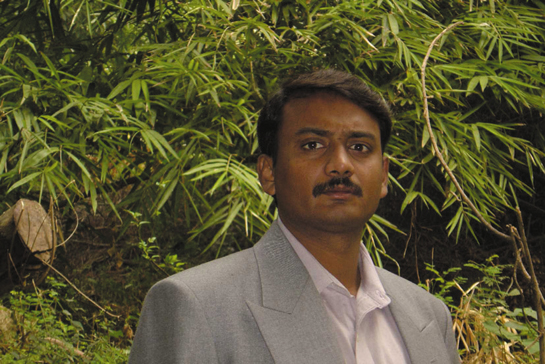 Arvind K. Chalasani is working on environmental issues with children in 65 schools in the Mussoorie-Dehradun area.