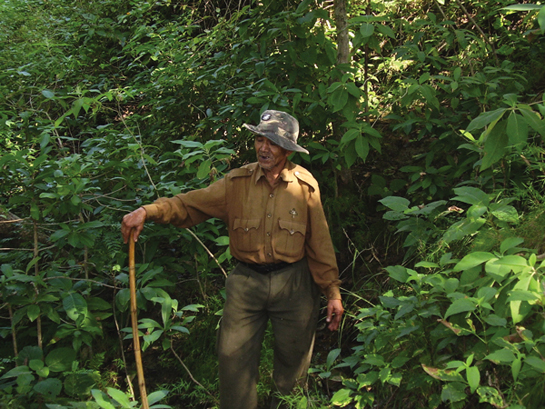 WILDLIFE SERVICE AWARD: Chander Singh Negi continues to patrol Corbett to ensure the protection of its wildlife.