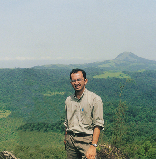 Niren Jain, bane of miners and would-be loggers in the Kudremukh National Park.