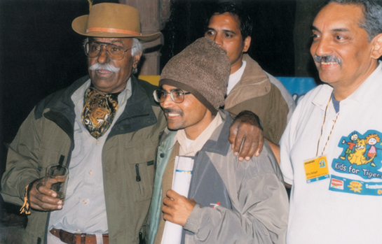 Pandit Hanuman Sharma is devoted to educating the children of Ranthambhore, Rajasthan, about the need to save this tiger forest.