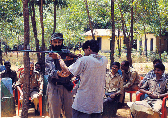 Praveen Bhargav, co-founder of Wildlife First, has also conducted workshops for media persons, held anti-poaching sessions for forest guards in Karnataka and helped train the forest staff and naturalists to conduct line transect surveys, crucial to the effective management of wild habitats.