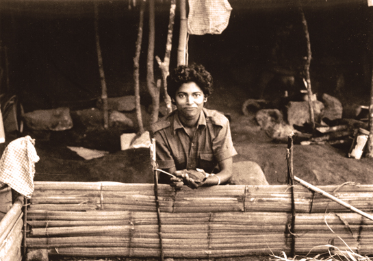 India's first woman herpetologist J. Vijaya lived alone in a cave in Kerala for several months at a time while studying cane turtles, far from any help should anything have happened.