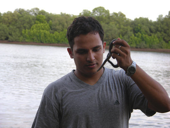Aaron Lobo, destined to be India's leading researchers and conservationists in the years to come.
