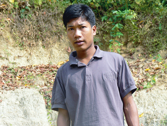 YOUNG NATURALIST AWARD: Only 24 years old, Prosper has successfully battled against Meghalaya's mining industry and won countless battles for the region's wildlife and people.