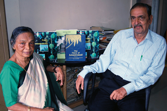 GREEN TEACHER Award: Dr. Marselin R. Almeida and Dr.  (Mrs.) Sarah. M. Almeida have inspired countless students to pursue botany and through the course of their work have identified and named over 350 plant species, leaving behind a treasure trove of data for plant enthusiasts.