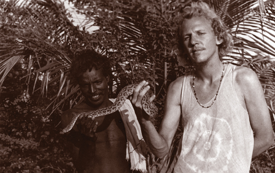 Whitaker credits his mother's encouragement of his childhood fascination with snakes, bugs and spiders for his lifelong committment to herpetological research and conservation.