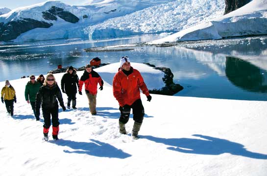 Since March 2003, when Robert Swan led his first expedition to Antarctica, he has taken over 450 people from almost 40 nations to see the southern continent firsthand. Through these journeys to the last great wilderness on Earth, he hopes to inspire people around the world to become leaders in promoting sustainability and fighting climate change - &Acirc;&copy; 2041.