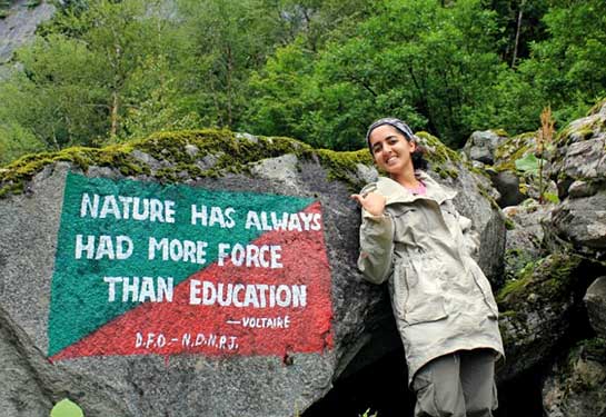 Cara Tejpal's passion for wildlife and nature was triggered at an early age. In her words: &acirc;There was no one moment where I realised I was going to be a conservationist and certainly there is no sense of sacrifice. I love what I do and have a good time doing it.