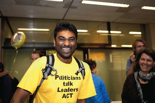 Mr. Kumi Naidoo, Executive Director of Greenpeace International. Photo credit:John Novis