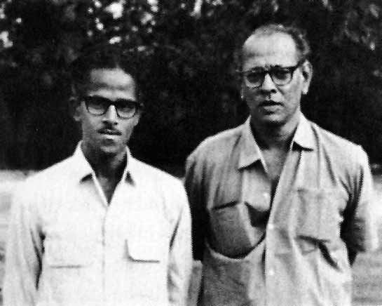 Seen here in a file picture, T. N. A Perumal with M. Krishnan, the renowned naturalist and writer, one of the many great wildlifers, he credits with teaching him about nature and wildlife.