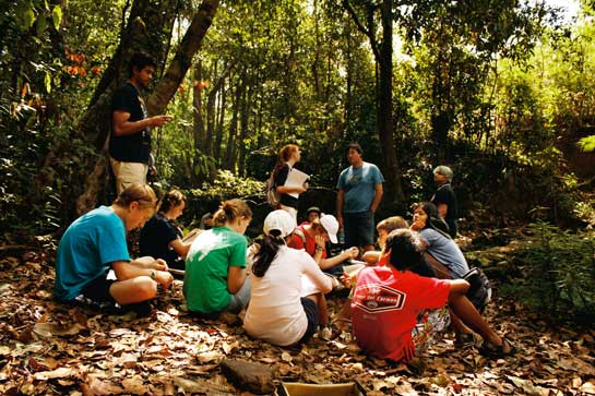 Martin's outdoor workshops have revolutionised the attitudes of countless children towards the wild.