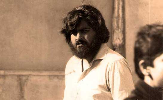 A young Valmik Thapar photographed in Ranthambhore in 1976, when his tiger adventure began.