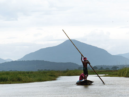 The northeastern fringe of the Chilika Lake in Orissa harbours rich wetlands.