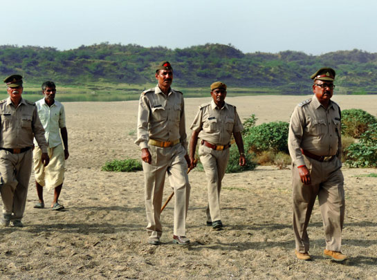 Naval Kishore, Range Forest Officer, Bah Range, and his team, have taken several steps to effectively control illegal sand mining, which accounts for the successful nesting of gharials in the Chambal river.