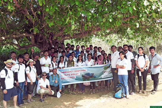 The team comprising organisers, volunteers, and veterinary students successfully pulled off a massive rescue operation.