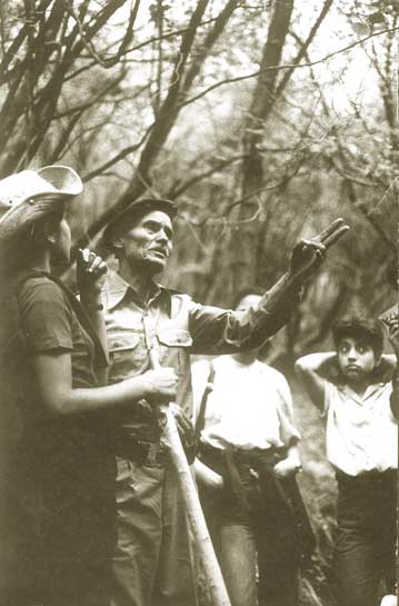 Qasim Wani with a group of children in Dachigam, Kashmir, refuge of the endangered hangul deer. For over four decades, Qasim has worked to protect this Himalayan forest and the Dagwan river that supplies water to Srinagar. Qasim Wani with a group of children in Dachigam, Kashmir, refuge of the endangered hangul deer. For over four decades, Qasim has worked to protect this Himalayan forest and the Dagwan river that supplies water to Srinagar.
