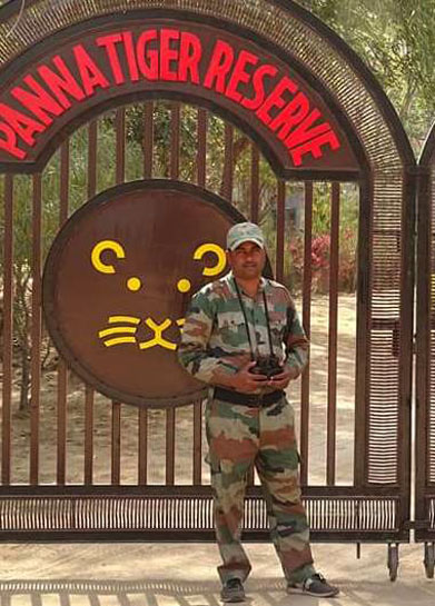 Radhika Prasad Omre from Madla, Panna Tiger Reserve Radhika Prasad Omre from Madla, Panna Tiger Reserve