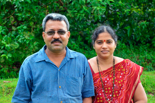 Rajendra and Pournima Kerkar