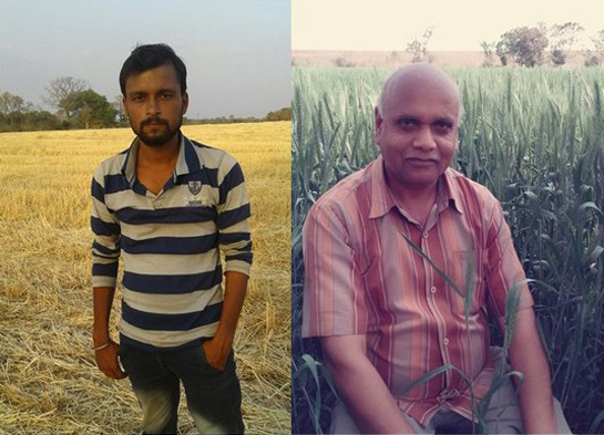 Farmer Abhinav Baghel and Vinod Tiwari from Seoni, Madhya Pradesh
