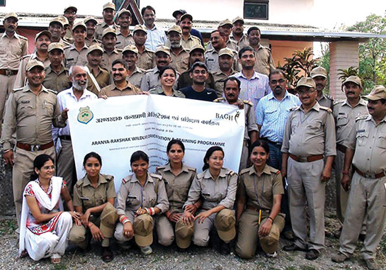 Working with NGOs such as the Bagh Foundation, Param Jit organises capacity-building workshops so vital to the protection of Uttarakhand's pristine wildernesses.