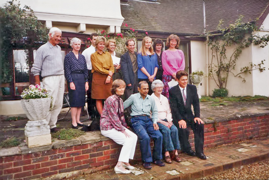 A file picture of the founders of Zoo Check, now the Born Free Foundation.